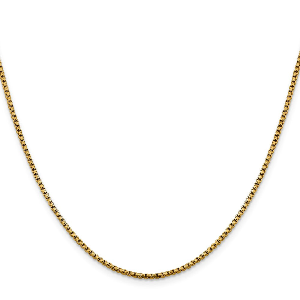 1.85mm Semi-Solid D/C Round Box Chain