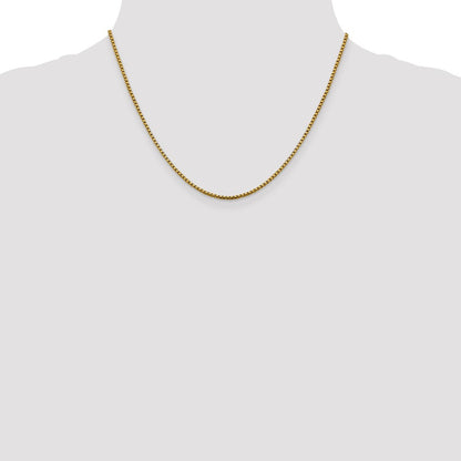 1.85mm Semi-Solid D/C Round Box Chain
