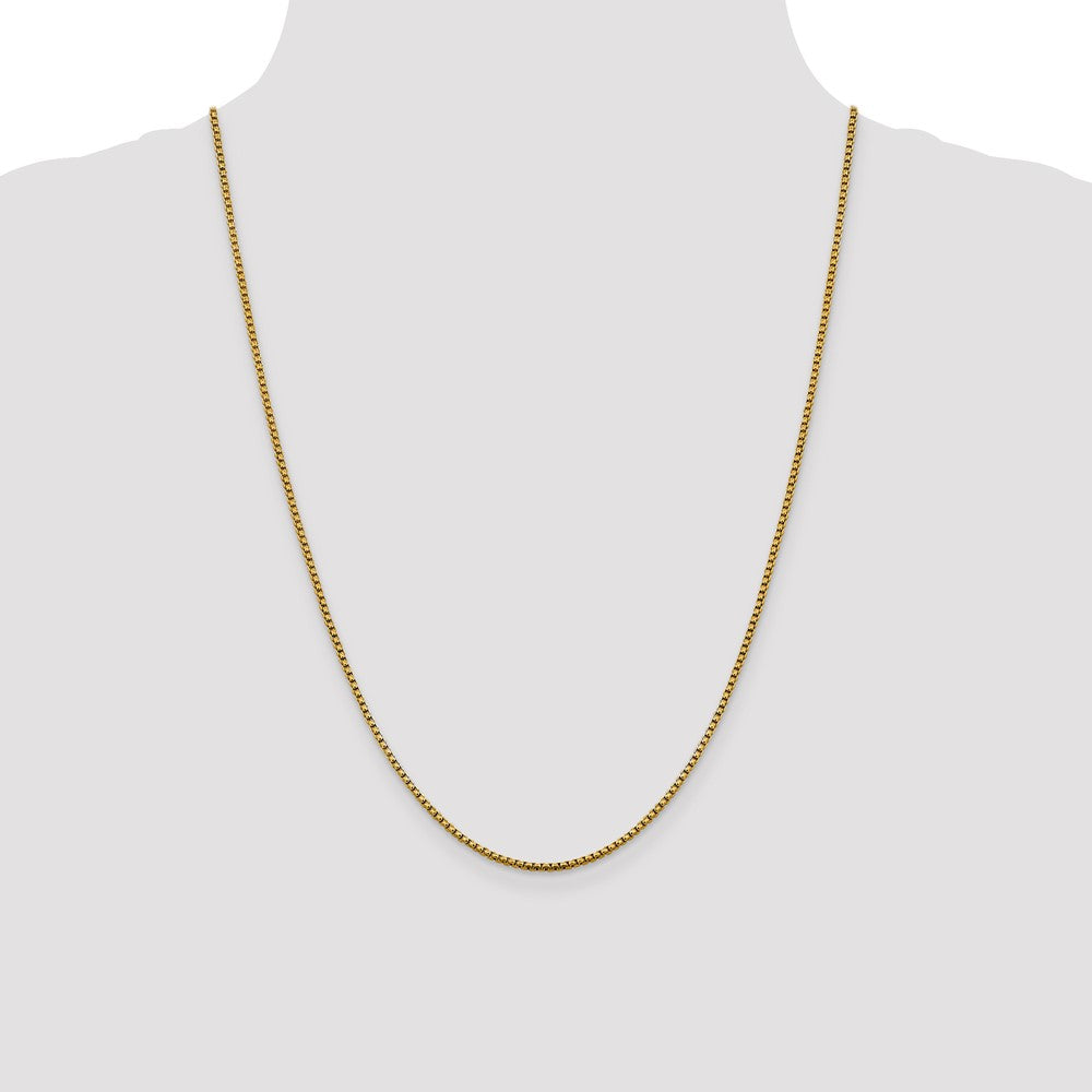 1.85mm Semi-Solid D/C Round Box Chain