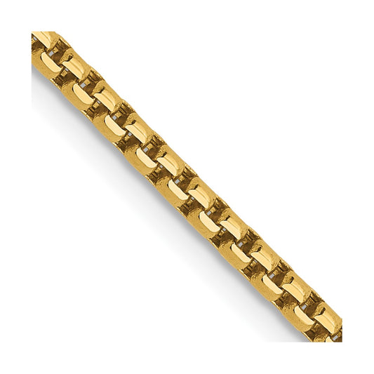 1.85mm Semi-Solid D/C Round Box Chain