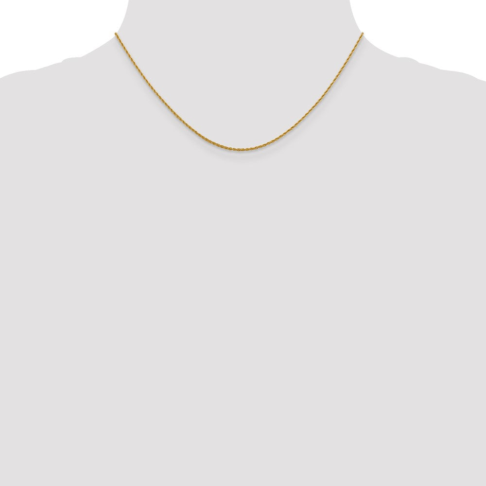 1.3mm Loose Rope Chain - Yellow Gold