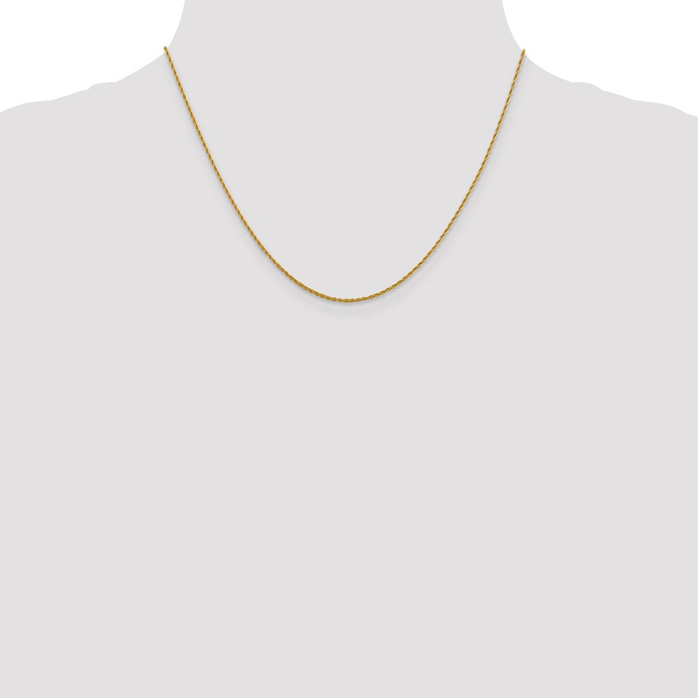 1.3mm Loose Rope Chain - Yellow Gold