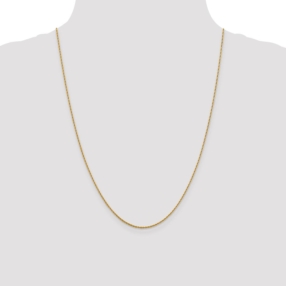1.3mm Loose Rope Chain - Yellow Gold