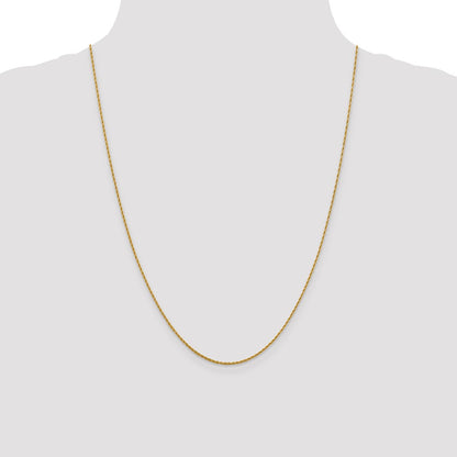1.3mm Loose Rope Chain - Yellow Gold