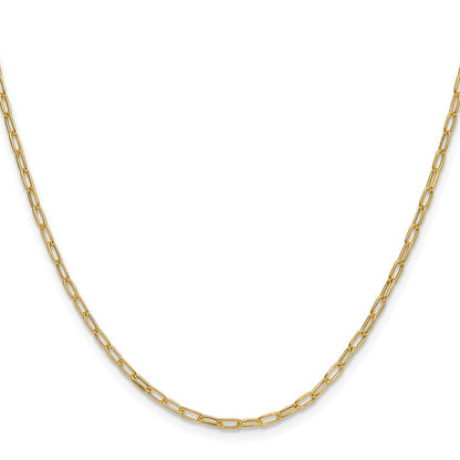 2.2mm Semi-Solid Beveled D/C Paperclip Chain