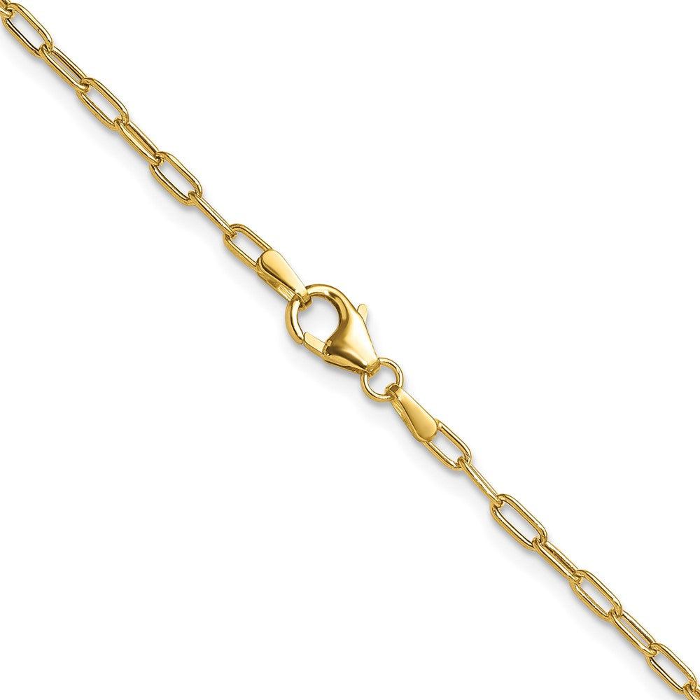 2.2mm Semi-Solid Beveled D/C Paperclip Chain