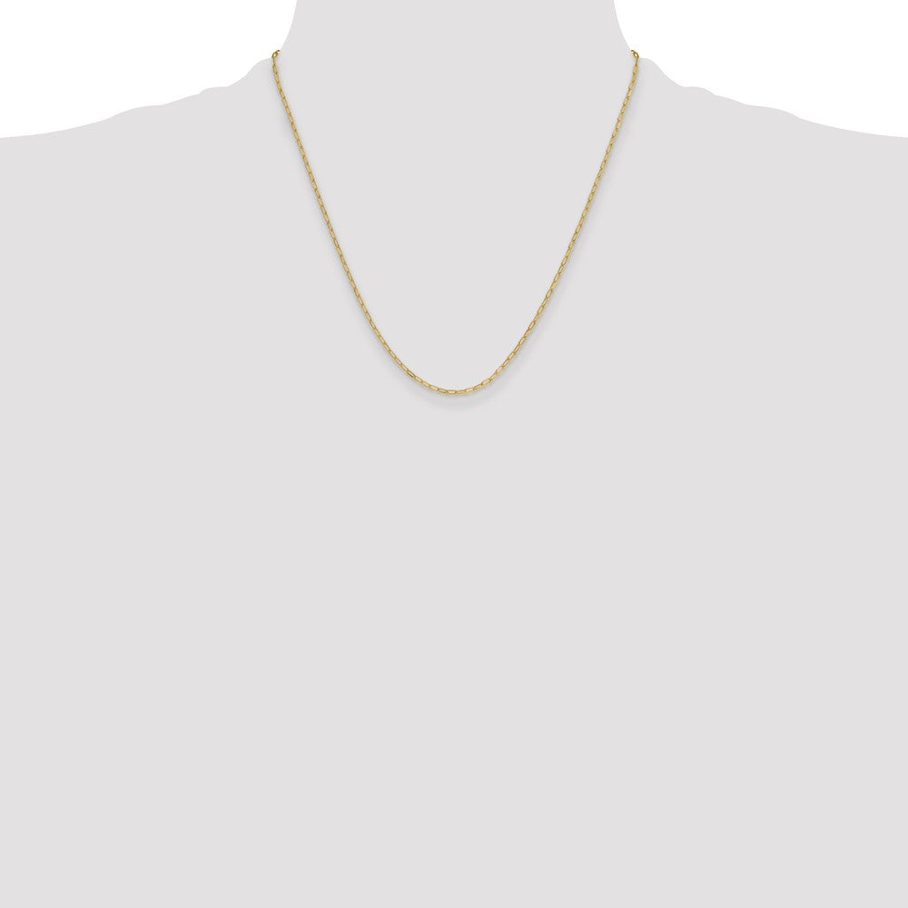 2.2mm Semi-Solid Beveled D/C Paperclip Chain