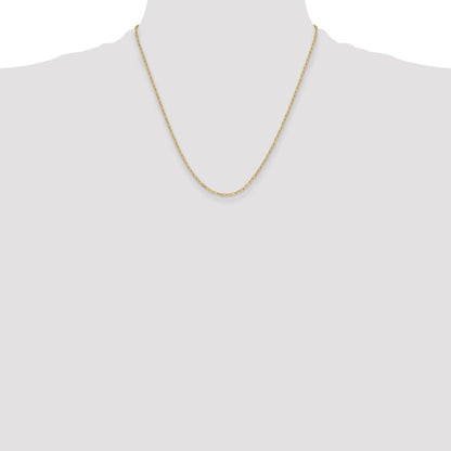 2.2mm Semi-Solid Beveled D/C Paperclip Chain