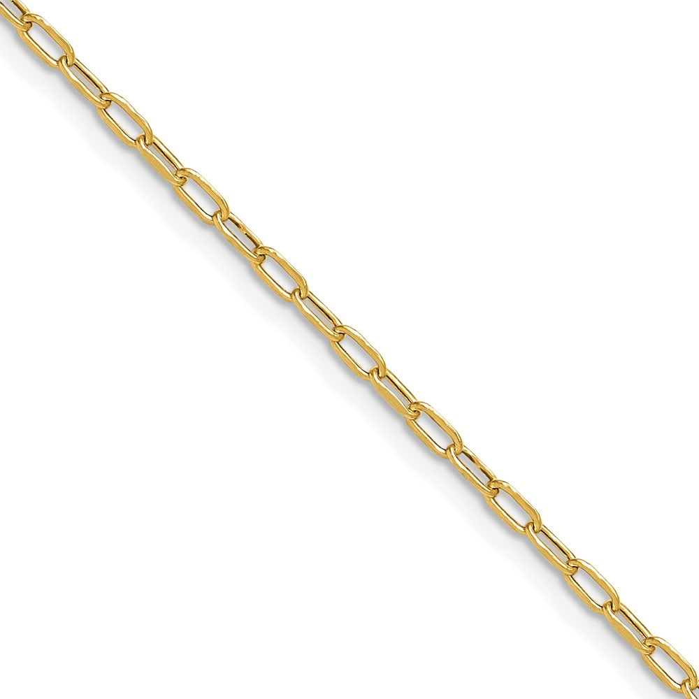 2.2mm Semi-Solid Beveled D/C Paperclip Chain