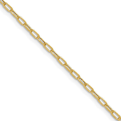 2.2mm Semi-Solid Beveled D/C Paperclip Chain