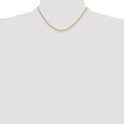 3.0mm Semi-Solid Beveled D/C Paperclip Chain