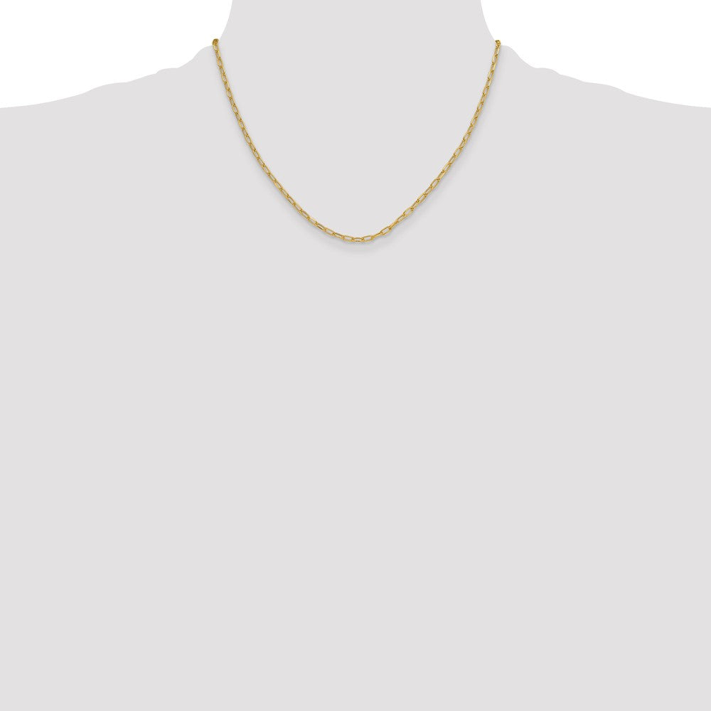 3.0mm Semi-Solid Beveled D/C Paperclip Chain