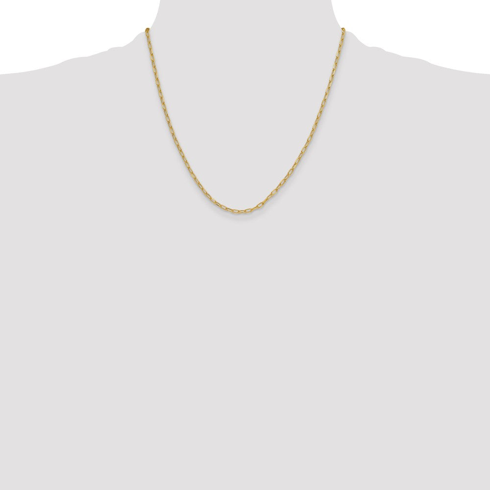 3.0mm Semi-Solid Beveled D/C Paperclip Chain