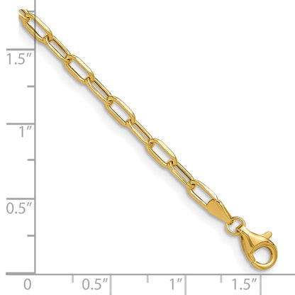 3.0mm Semi-Solid Beveled D/C Paperclip Chain