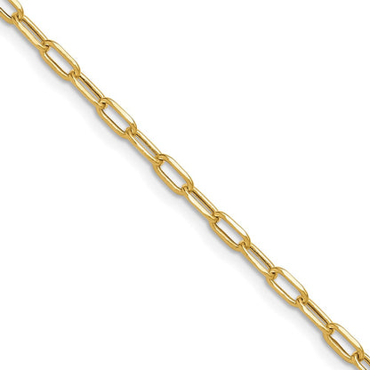 3.0mm Semi-Solid Beveled D/C Paperclip Chain