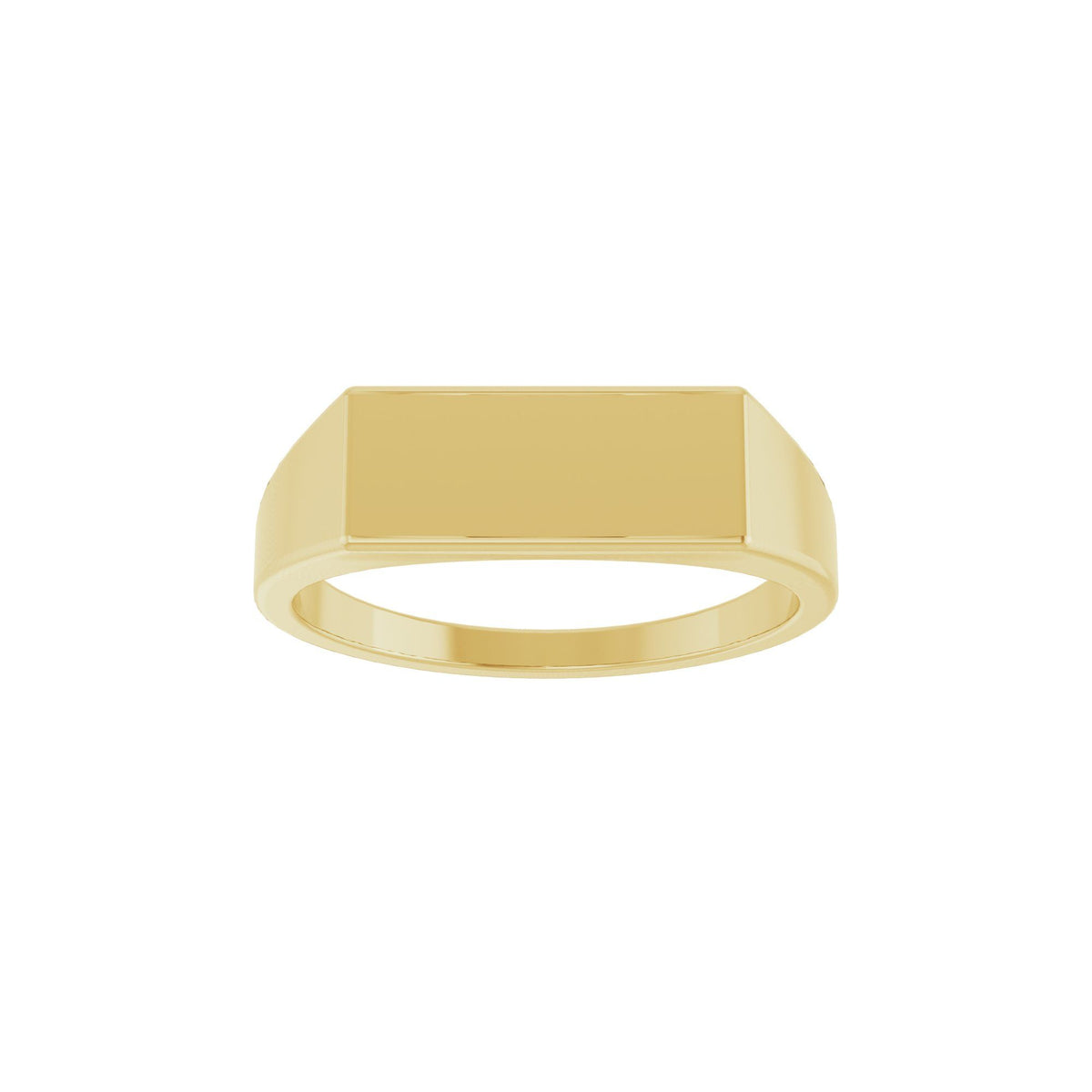 15x7 mm Rectangle Signet Ring