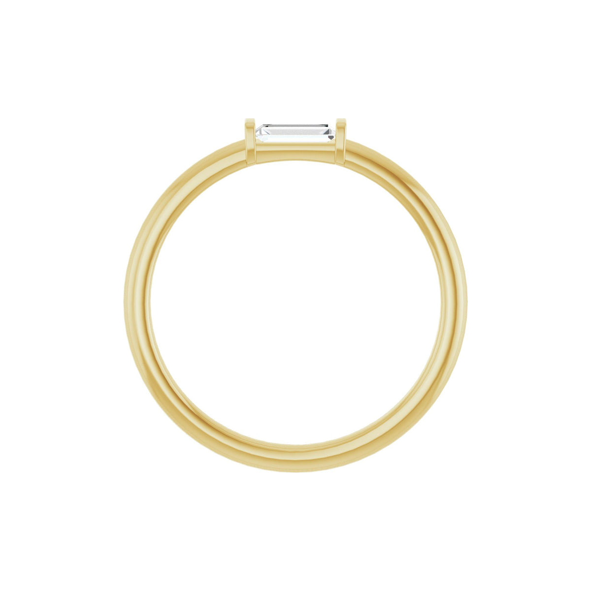 1/8 CTW Natural Diamond Stackable Ring