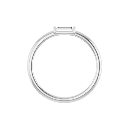 1/6 CTW Natural Diamond Stackable Ring
