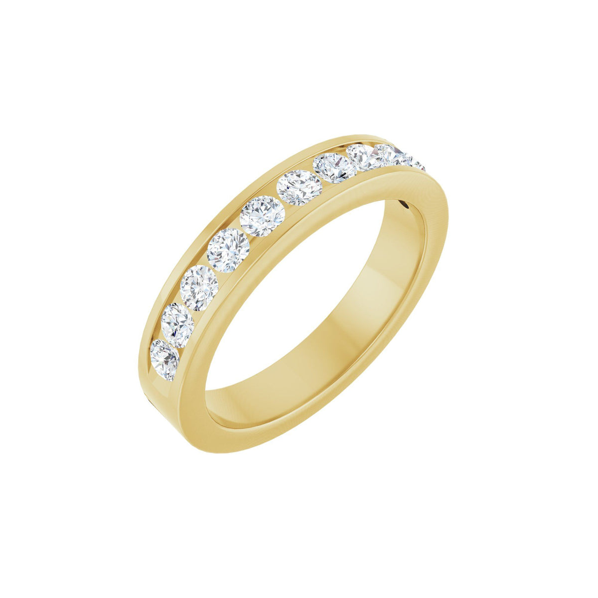 5/8 CTW Natural Diamond Anniversary Band