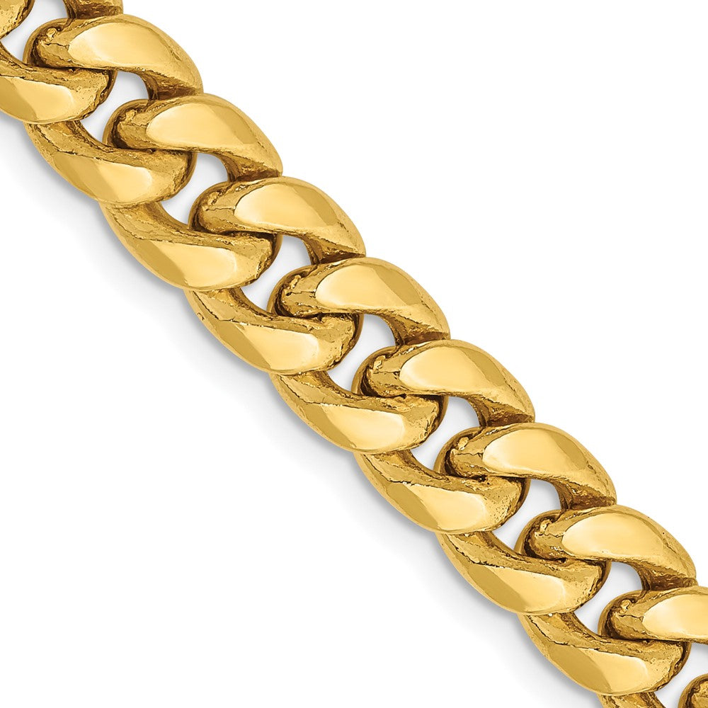 7.3mm Semi-Solid Miami Cuban Chain 26"