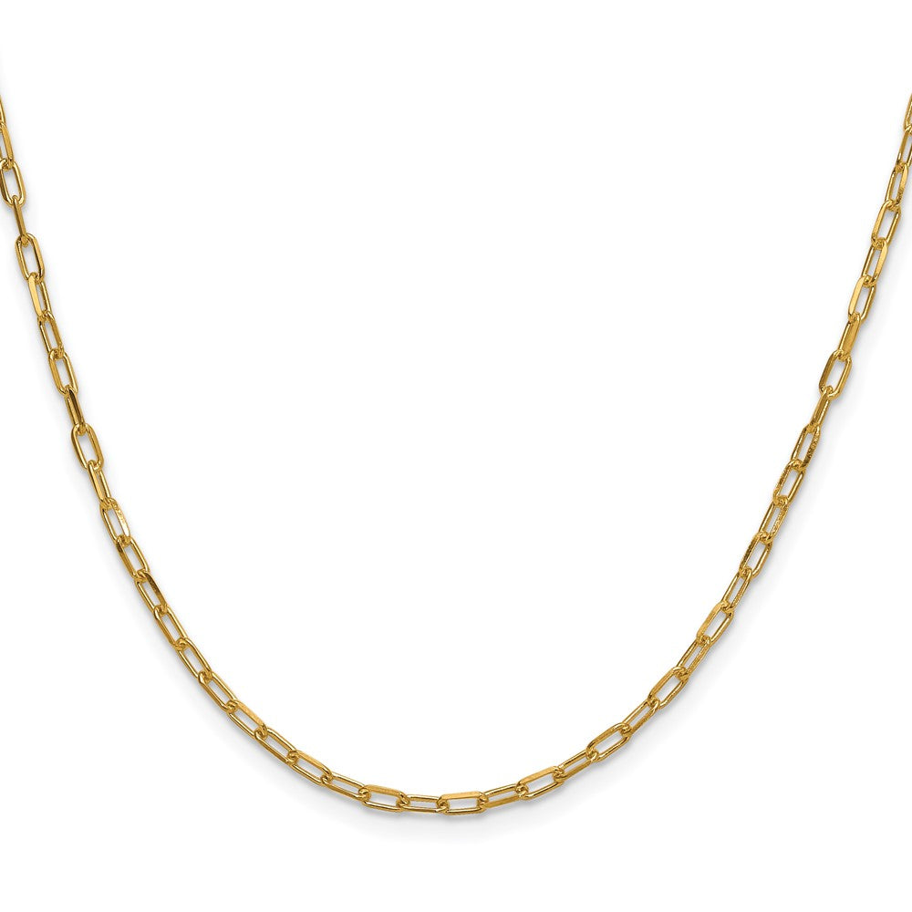 2.2mm Solid Beveled D/C Paperclip Chain