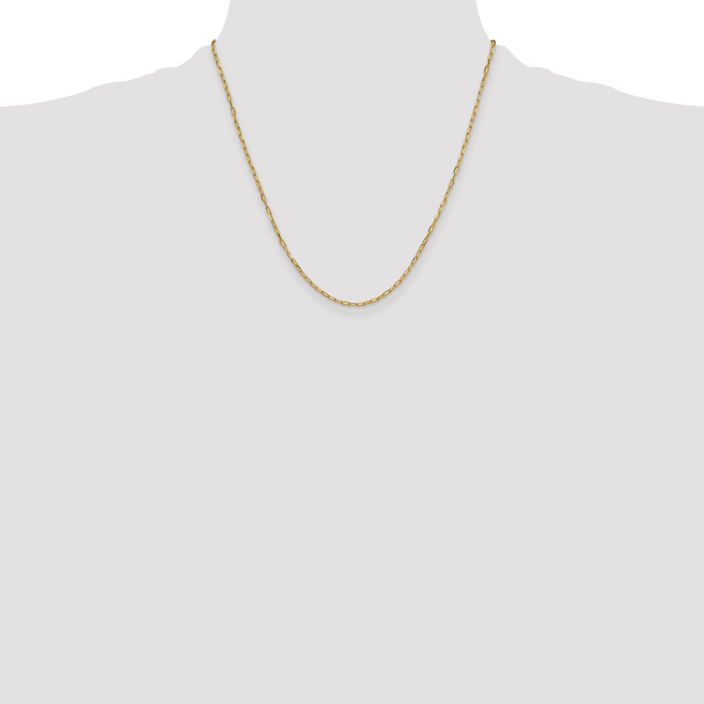 2.2mm Solid Beveled D/C Paperclip Chain