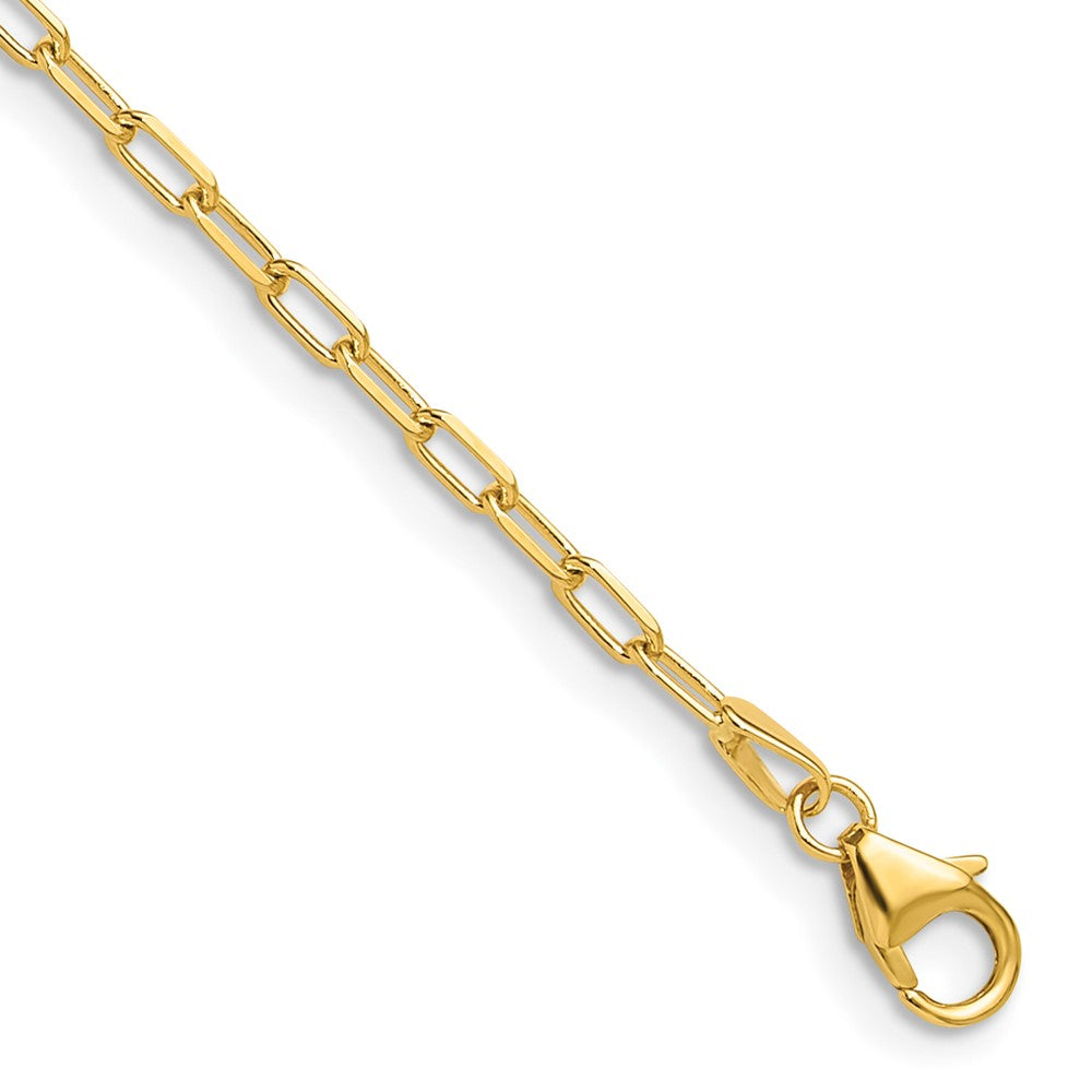 2.2mm Solid Beveled D/C Paperclip Chain