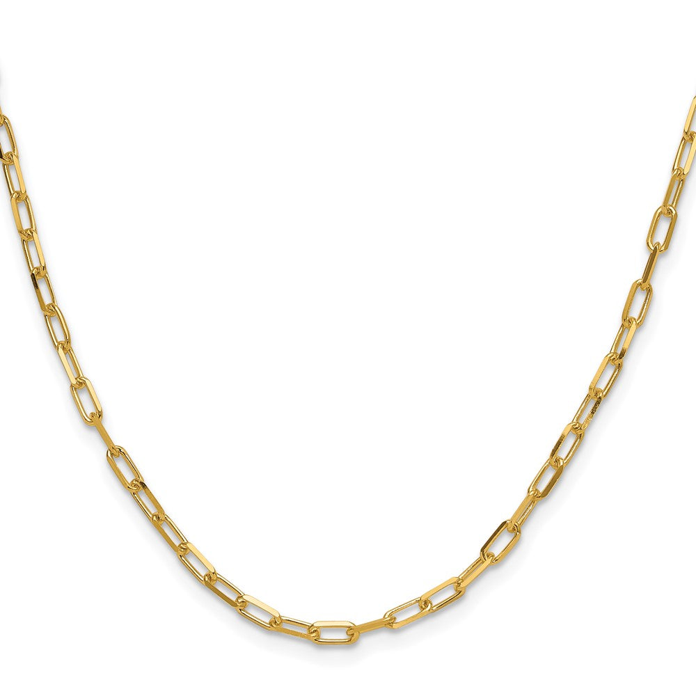 3.0mm Solid Beveled D/C Paperclip Chain