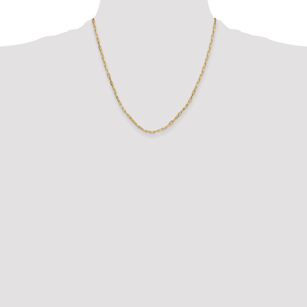 3.0mm Solid Beveled D/C Paperclip Chain