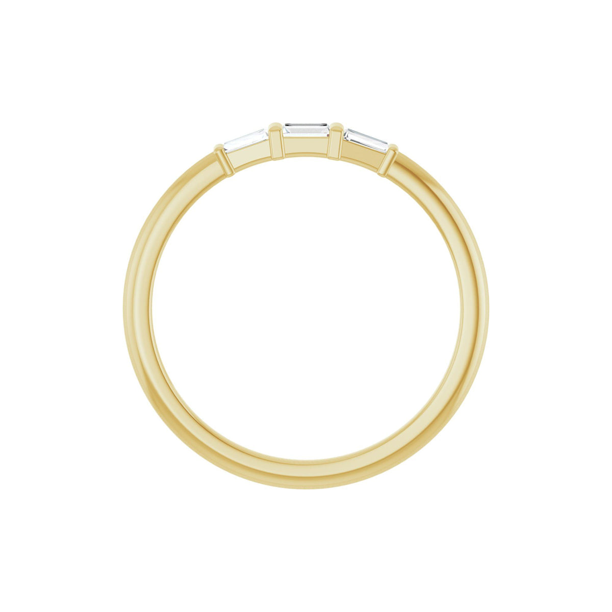 1/6 CTW Natural Diamond Stackable Ring