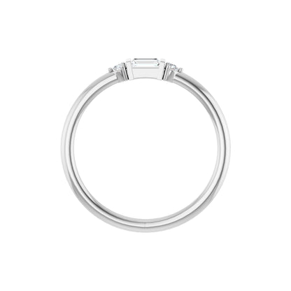 1/8 CTW Natural Diamond Stackable Ring