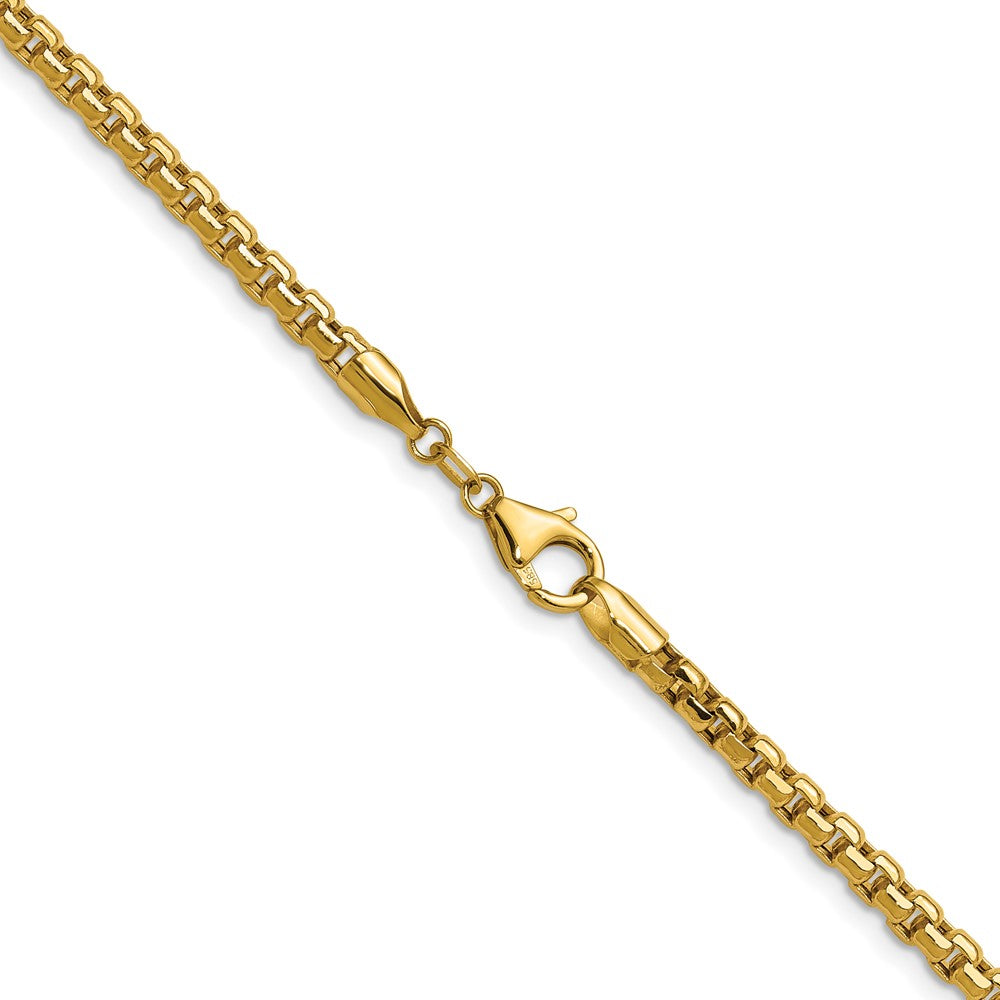 3.7mm Semi-Solid D/C Round Box Chain