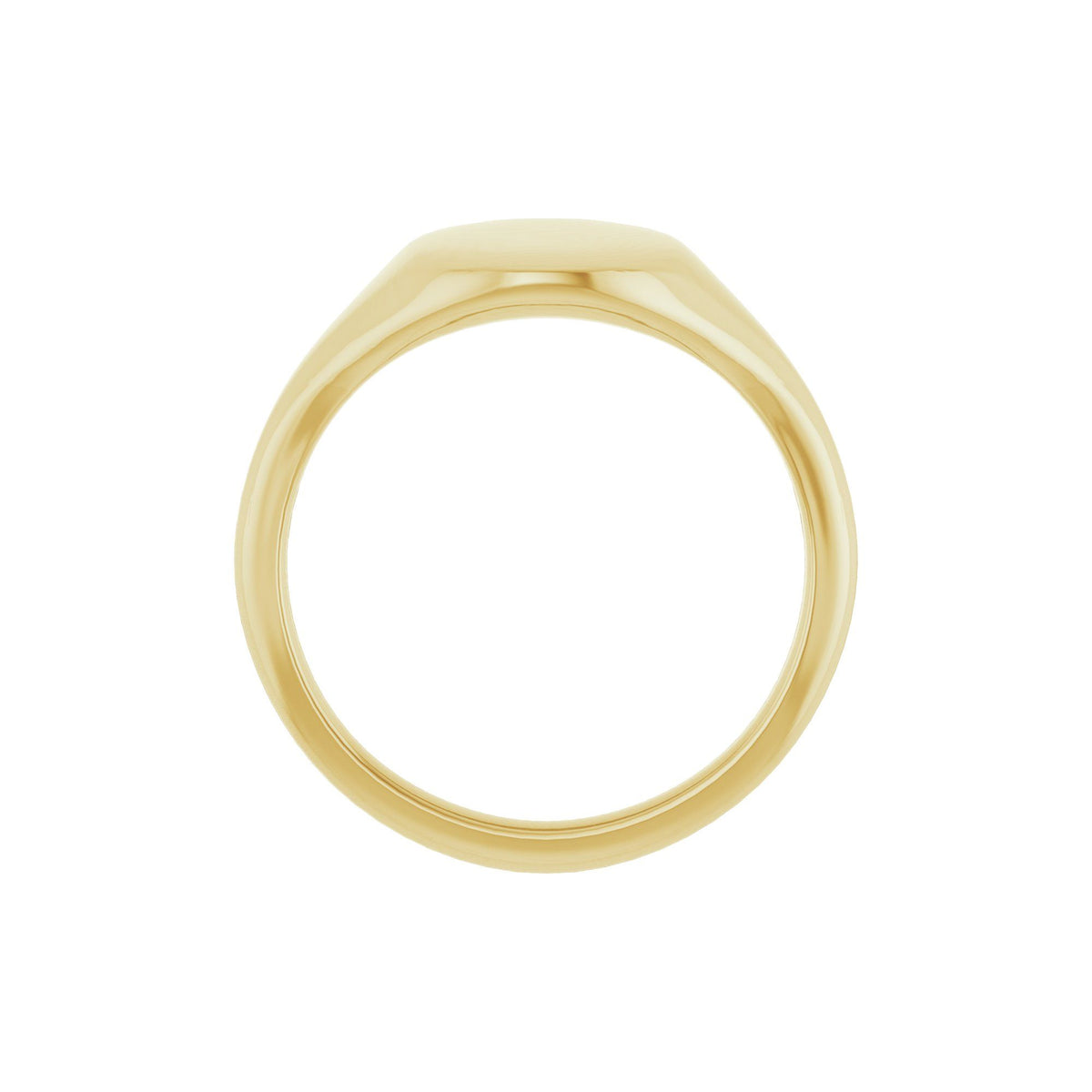 Oval Signet Ring (11 x 9mm)