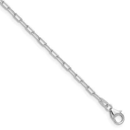 WG 2.2mm Solid Beveled D/C Paperclip Chain