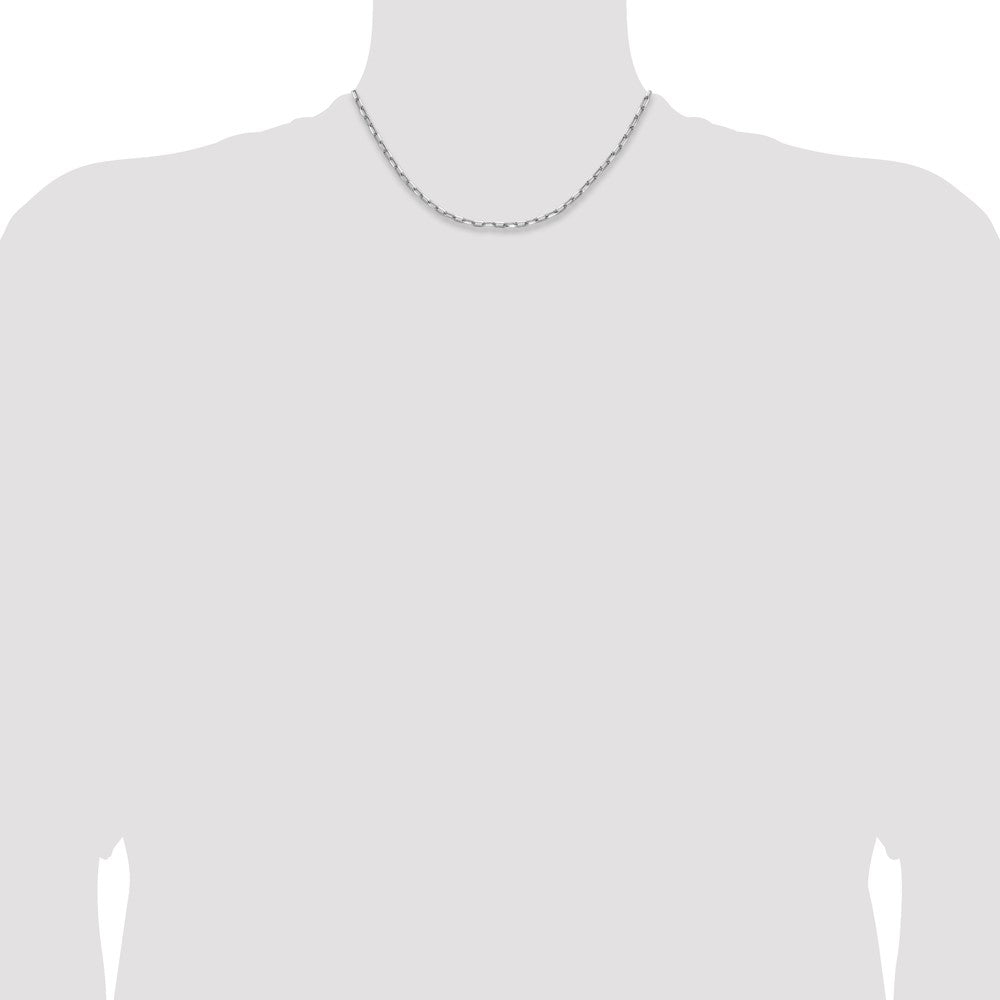 WG 3.0mm Solid Beveled D/C Paperclip Chain