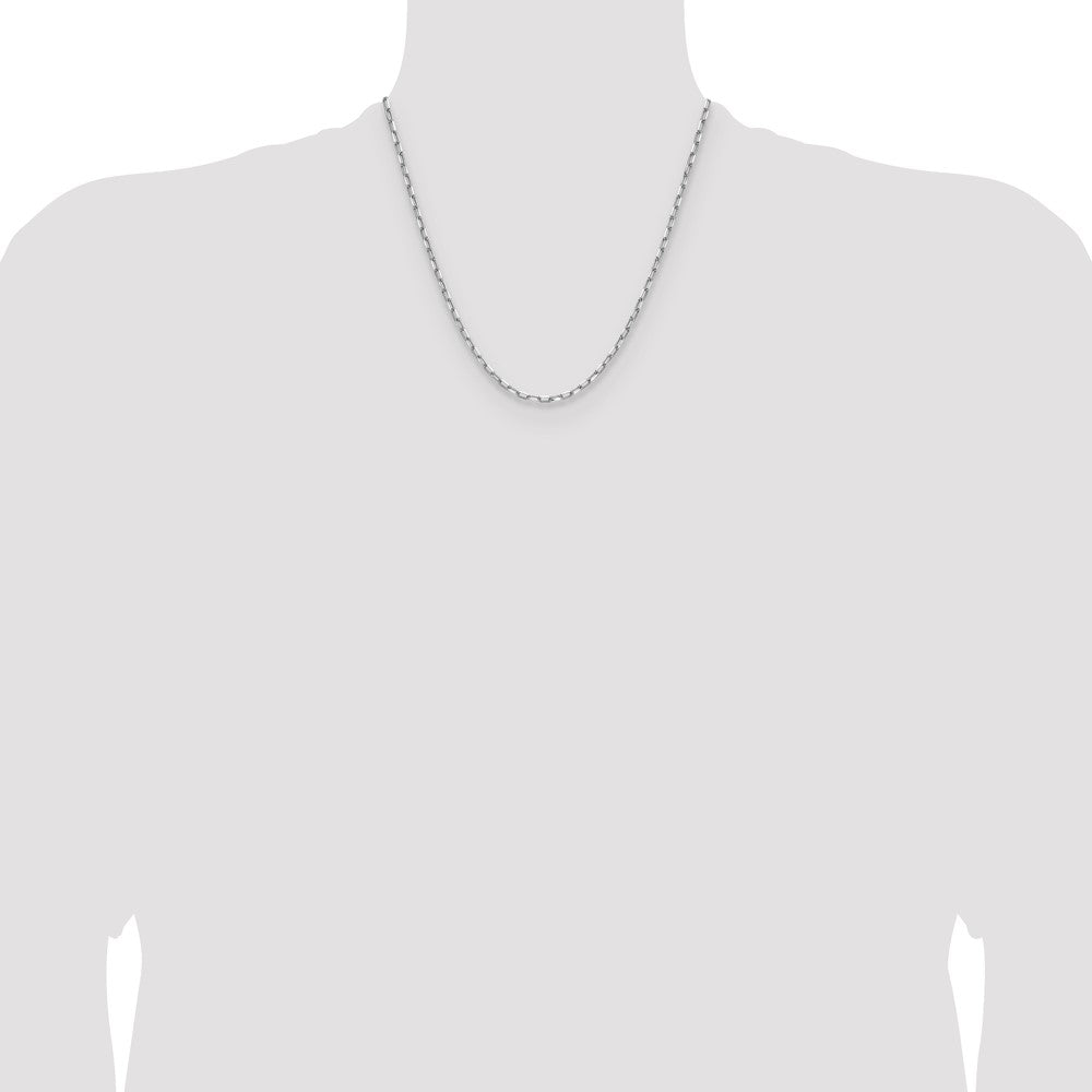 WG 3.0mm Solid Beveled D/C Paperclip Chain