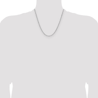 WG 3.0mm Solid Beveled D/C Paperclip Chain