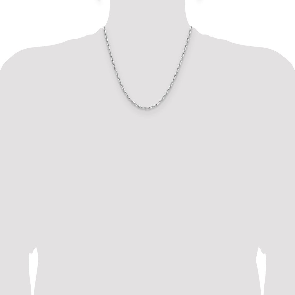 WG 3.5mm Solid Beveled D/C Paperclip Chain
