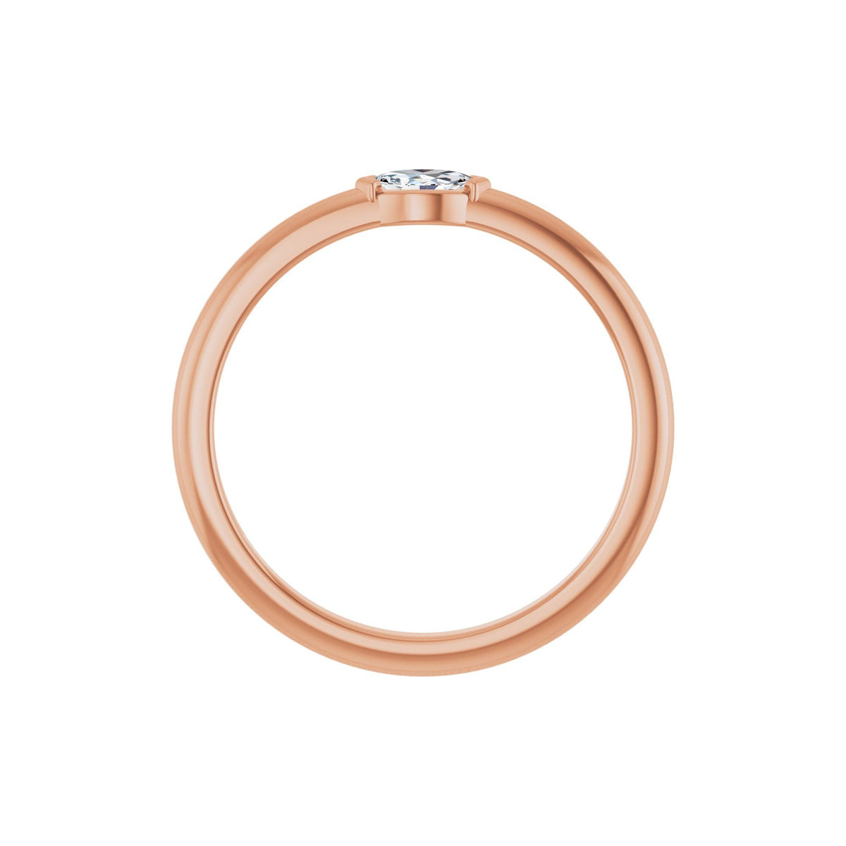 Natural Diamond Solitaire Ring