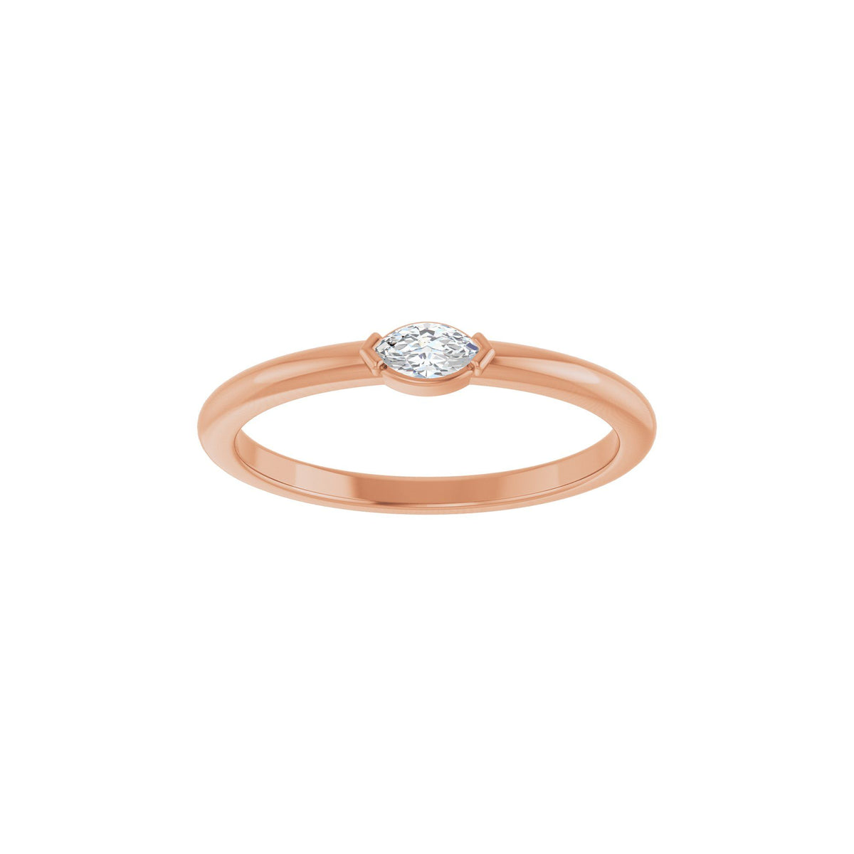 Natural Diamond Solitaire Ring