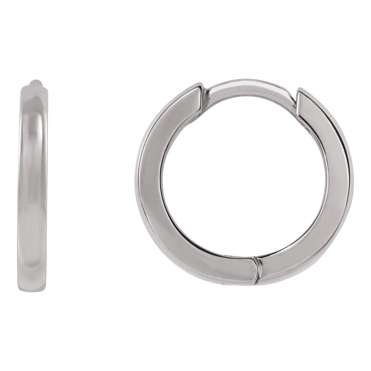 12.5 mm Hinged Hoop Single Earring