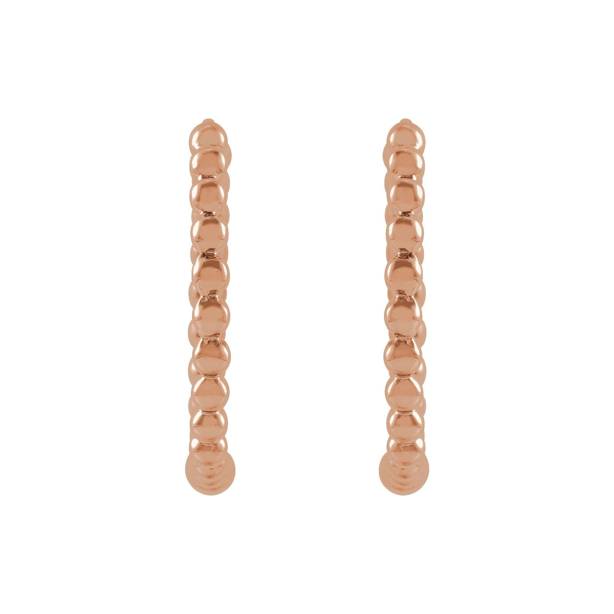 Beaded Hoop Earrings