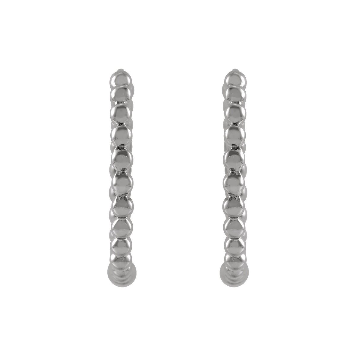 Beaded Hoop Earrings