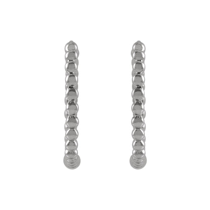 Beaded Hoop Earrings