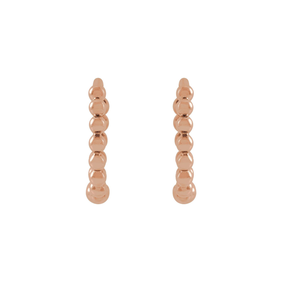 Beaded Hoop Earrings