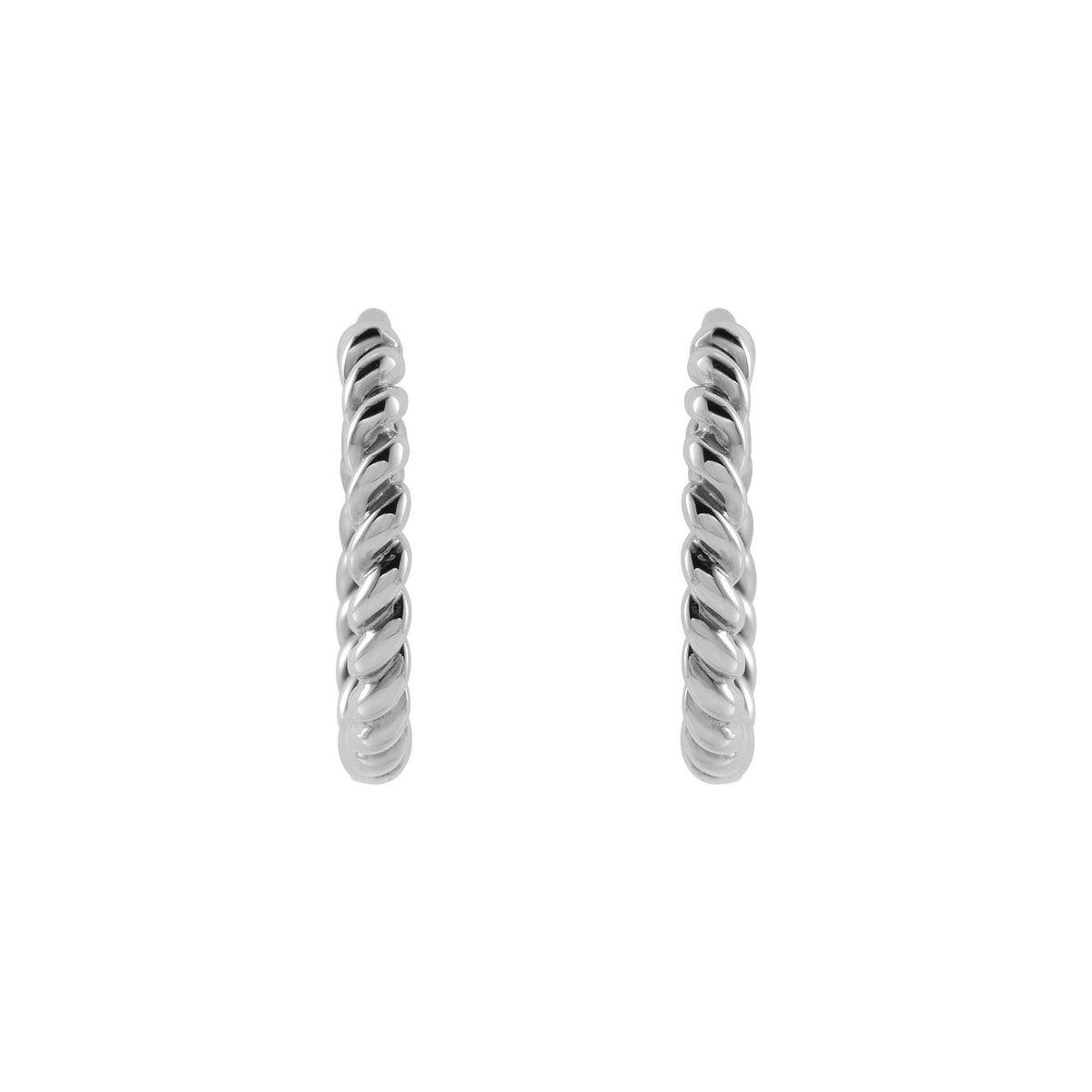 Rope Hoop Earrings