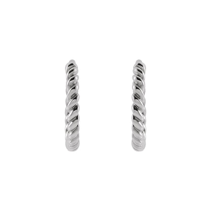 Rope Hoop Earrings