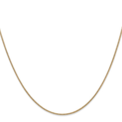 1.3mm Round Snake Chain