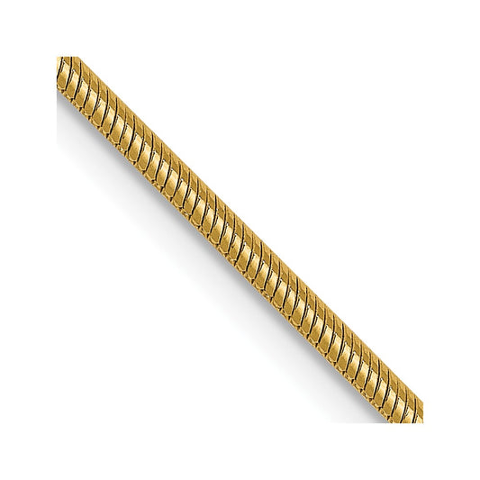 1.3mm Round Snake Chain