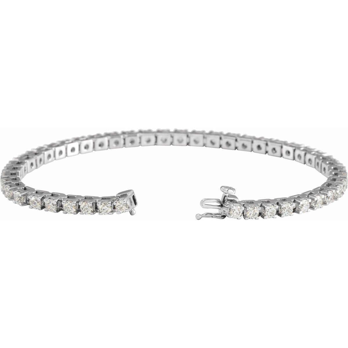 5 CTW Natural Diamond Line 7 1/4" Bracelet